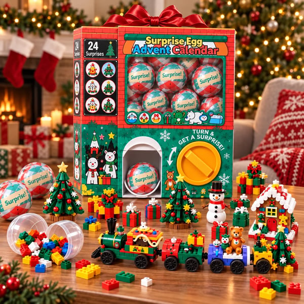 🎅 2026 Christmas Capsule Building Blocks – 24 Days of Building Magic