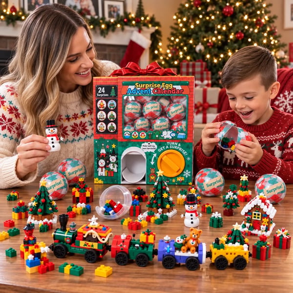 🎅 2026 Christmas Capsule Building Blocks – 24 Days of Building Magic