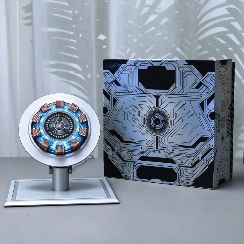 ⚡ Futuristic Energy Core Wireless Charger – Light Up Your Setup