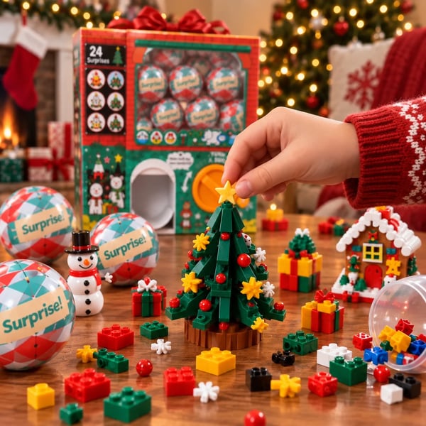 🎅 2026 Christmas Capsule Building Blocks – 24 Days of Building Magic