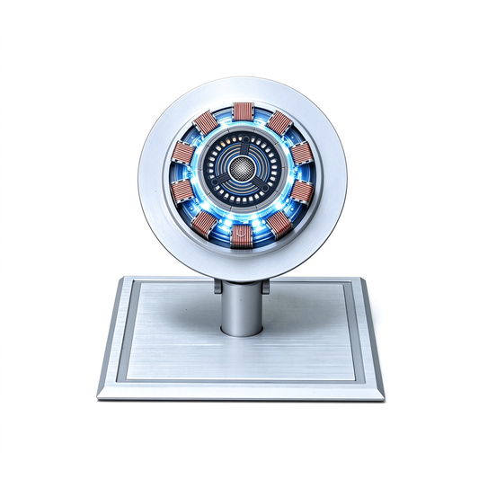 ⚡ Futuristic Energy Core Wireless Charger – Light Up Your Setup