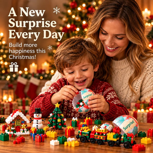 🎅 2026 Christmas Capsule Building Blocks – 24 Days of Building Magic