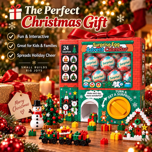🎅 2026 Christmas Capsule Building Blocks – 24 Days of Building Magic
