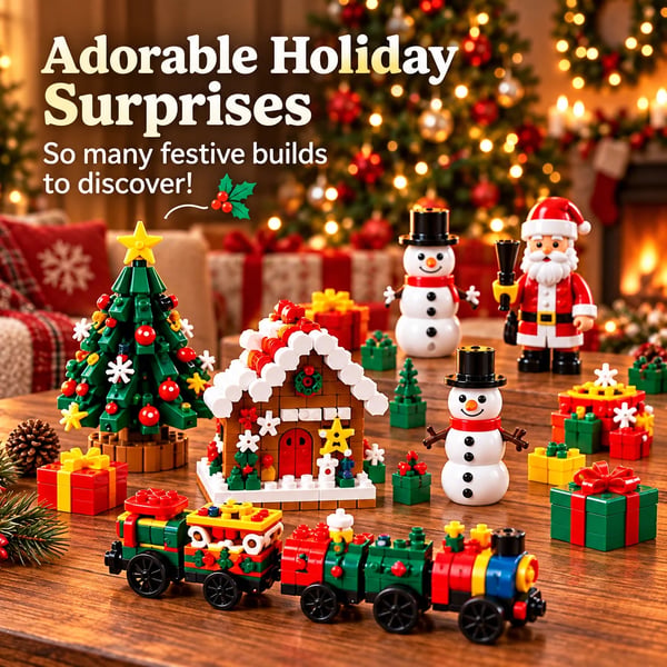 🎅 2026 Christmas Capsule Building Blocks – 24 Days of Building Magic