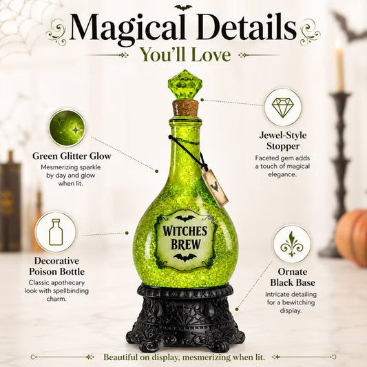 🧪 A Potion of Light and Magic — For Your Spooky Season