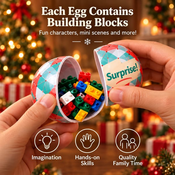 🎅 2026 Christmas Capsule Building Blocks – 24 Days of Building Magic