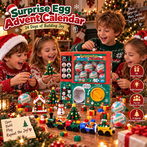 🎅 2026 Christmas Capsule Building Blocks – 24 Days of Building Magic
