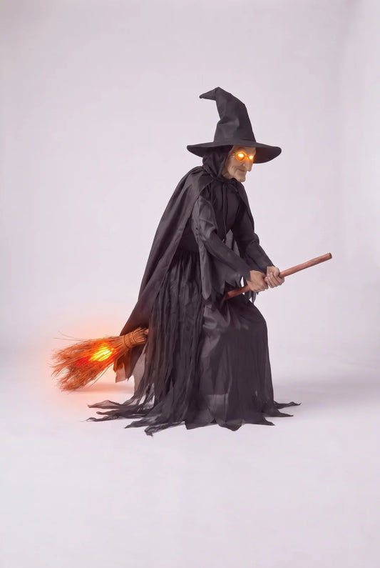 🧙‍♀️ Remote Control Flying Witch – Halloween Edition