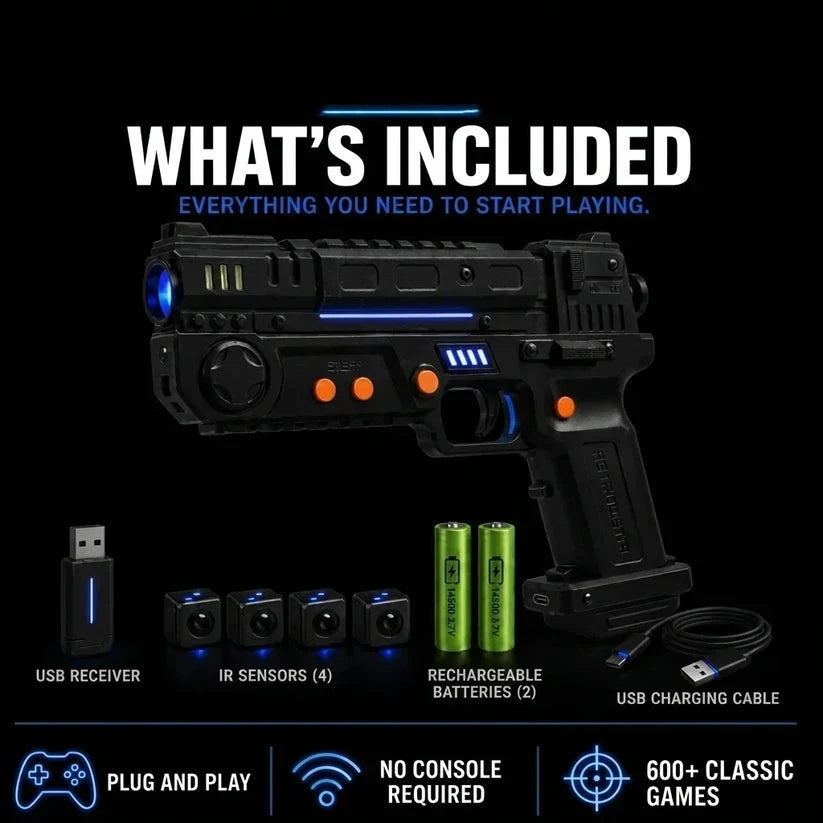 🕹️ Wireless Arcade Controller – Instant Arcade Action, Zero Wires